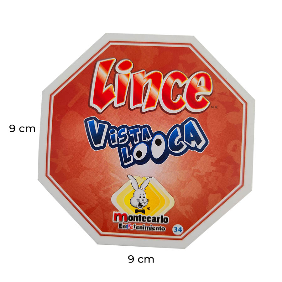 Lince Vista Loca Juego Mesa Montecarlo Agilidad Visual Niños