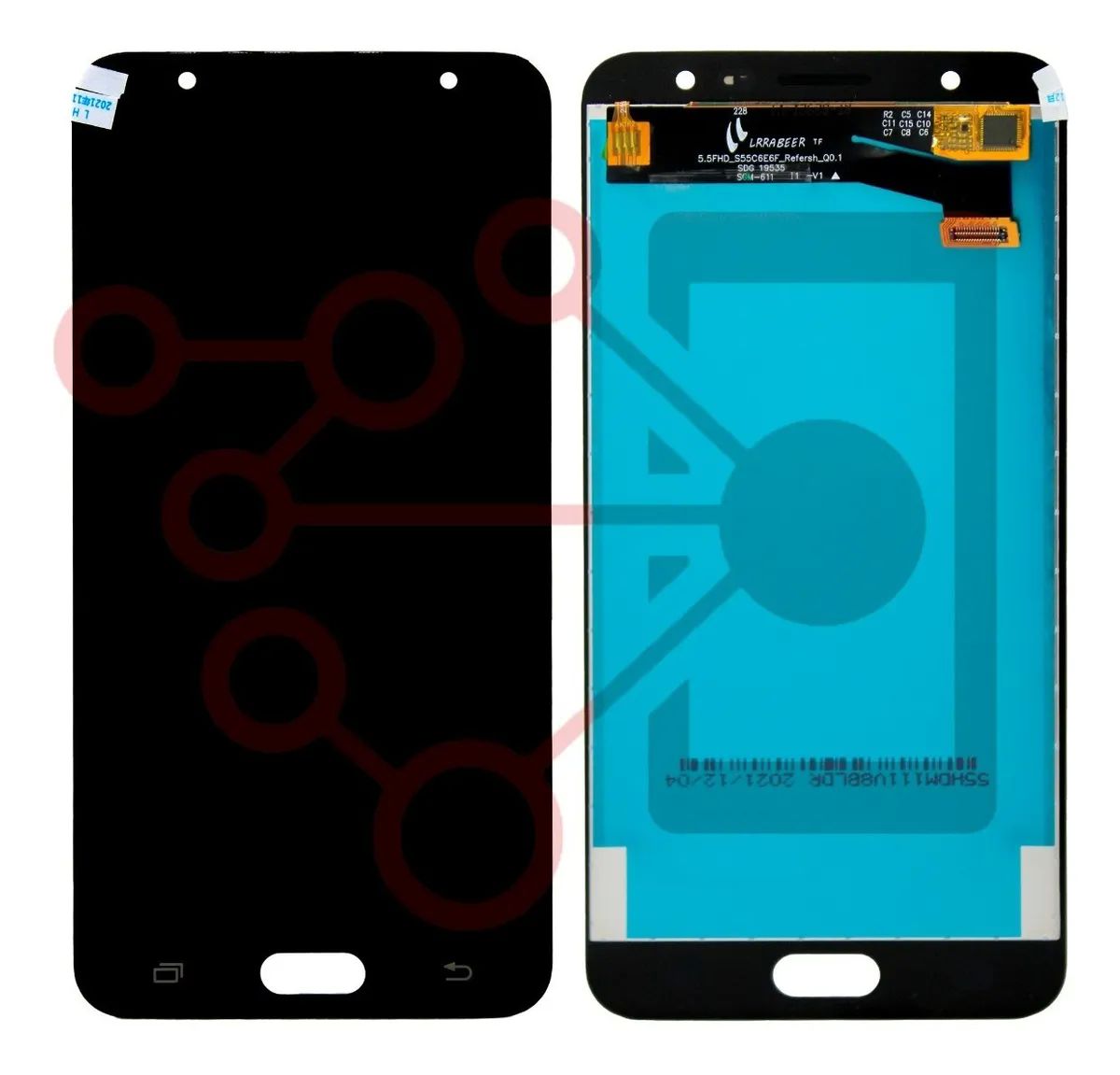 Display Pantalla Touch Para Samsung J7 Prime Negro Calidad Original