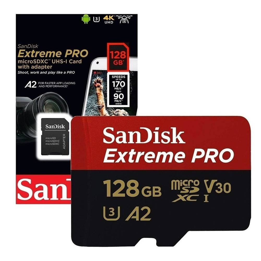 RECOMENDADO Tarjeta de memoria SanDisk SDSQXCY-128G-GN6MA Extreme Pro 128GB