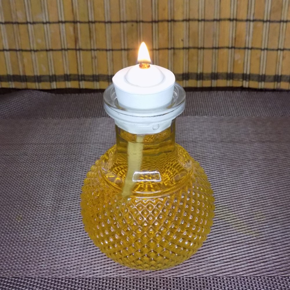Lámpara De Aceite O Parafina Líquida - Modelo Marruecos