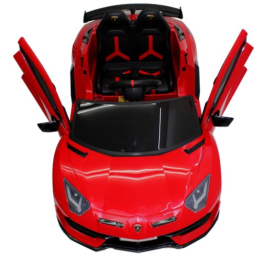 Montable Eléctrico para Niños Lamborghini Aventador 12v Rojo