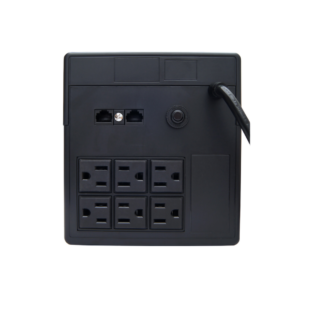 No Break Interactivo Vica S1200 de 1200VA/600W con 6 Contactos