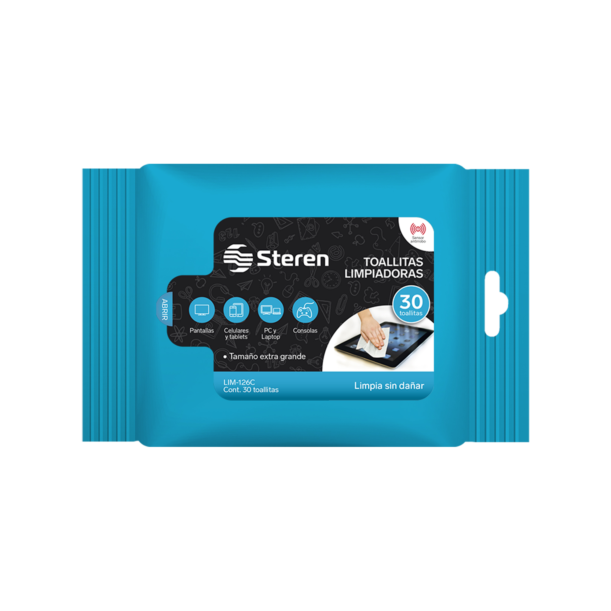 Steren Paquete Regreso a Clases con Mouse, Mouse Pad, Audífonos y Toallitas de Limpieza que Combina con tu Estilo EPACK-BTS-03, Con Todo lo Necesario para tu Regreso a Clases