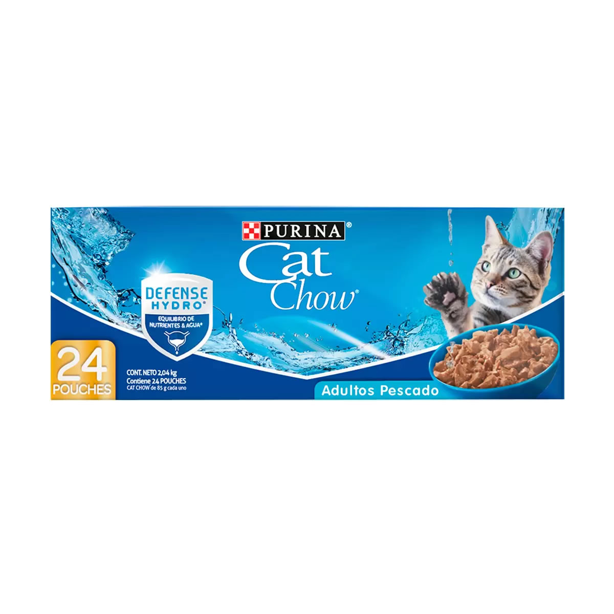 Alimento Para Gatos Húmedo 24 Pz Purina Cat Chow 545326 CST