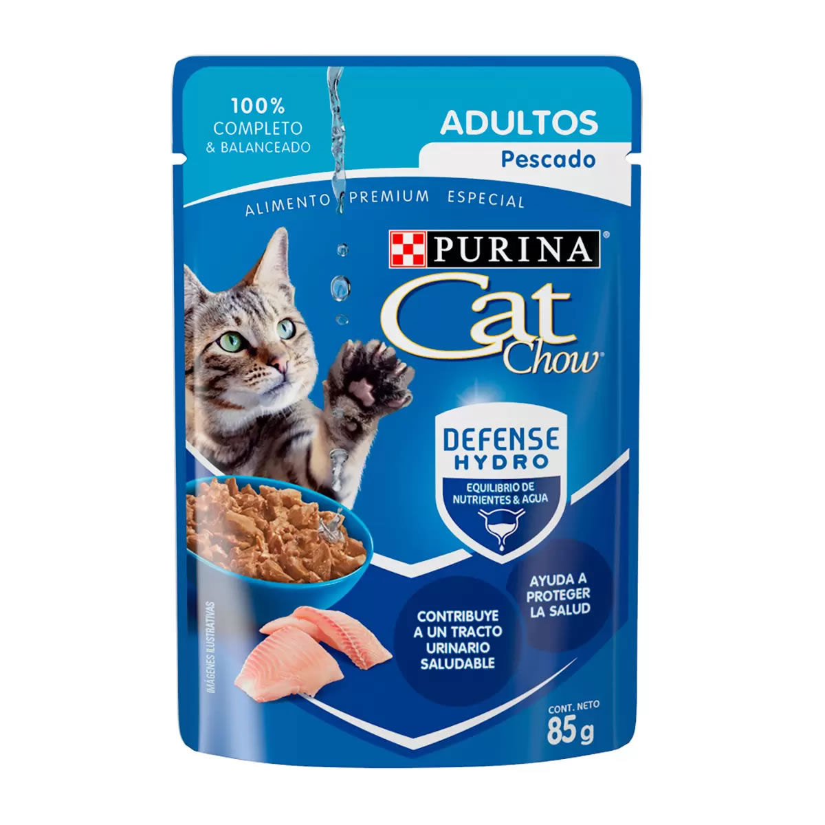Alimento Para Gatos Húmedo 24 Pz Purina Cat Chow 545326 CST