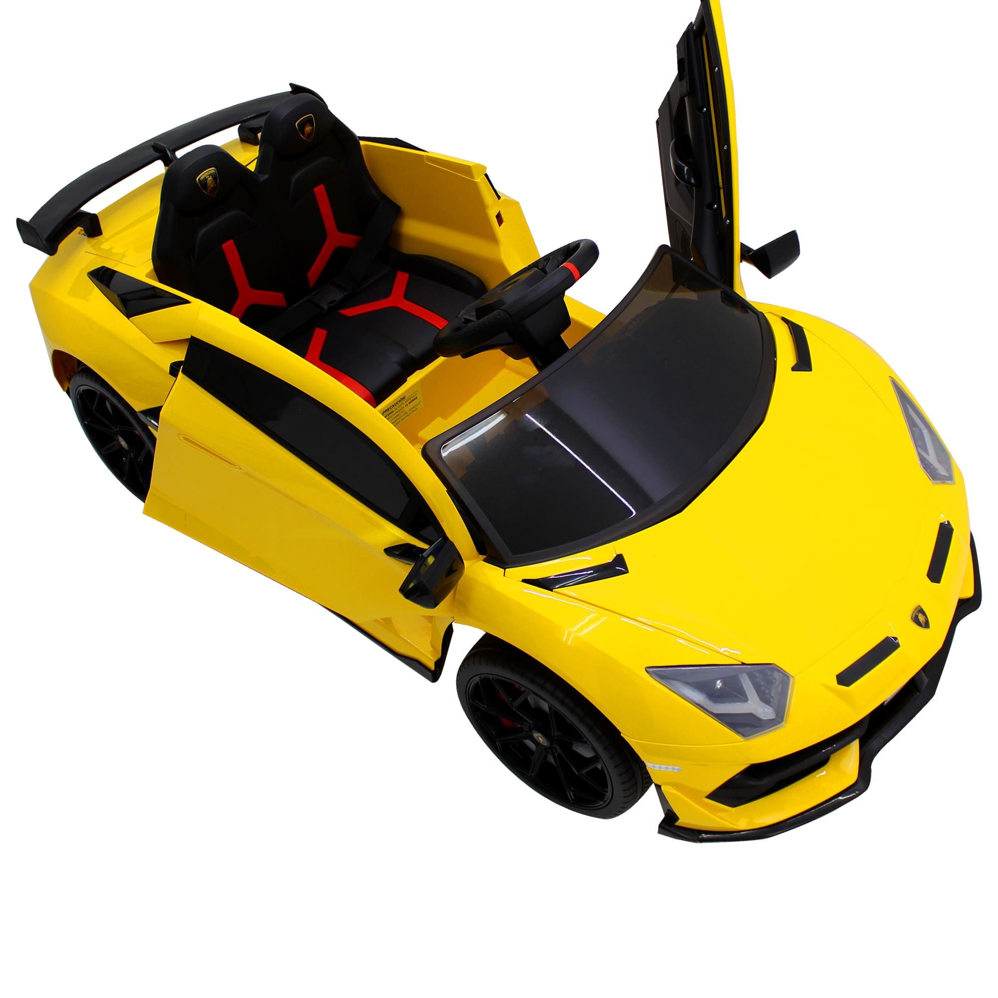 Montable Eléctrico para Niños Lamborghini Aventador 12v Amarillo