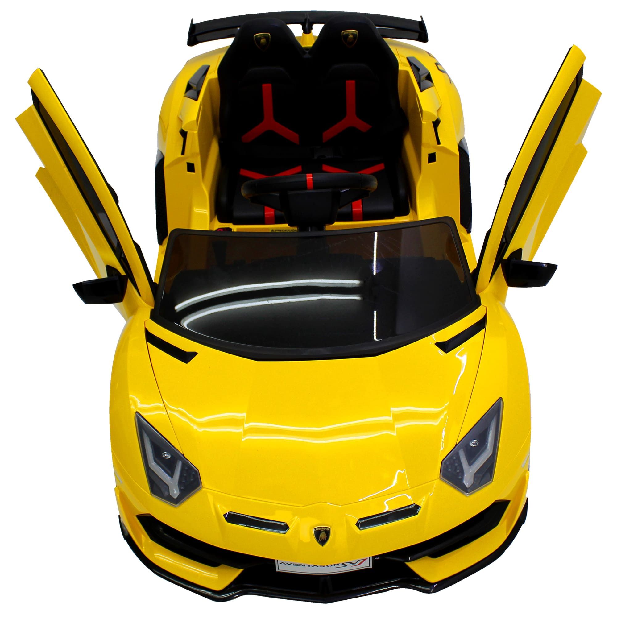 Montable Eléctrico para Niños Lamborghini Aventador 12v Amarillo