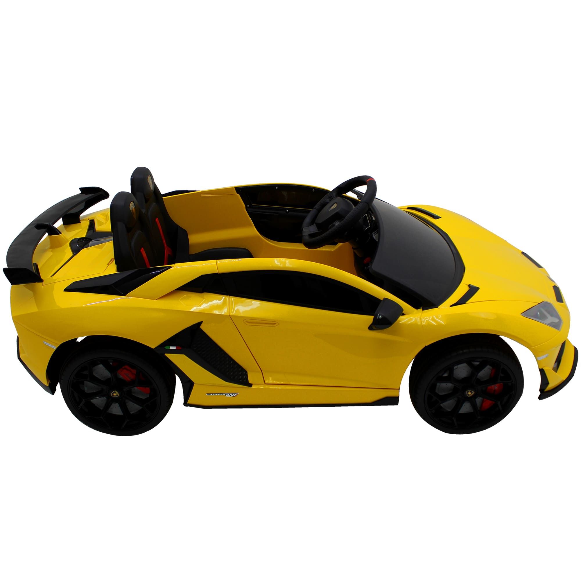 Montable Eléctrico para Niños Lamborghini Aventador 12v Amarillo
