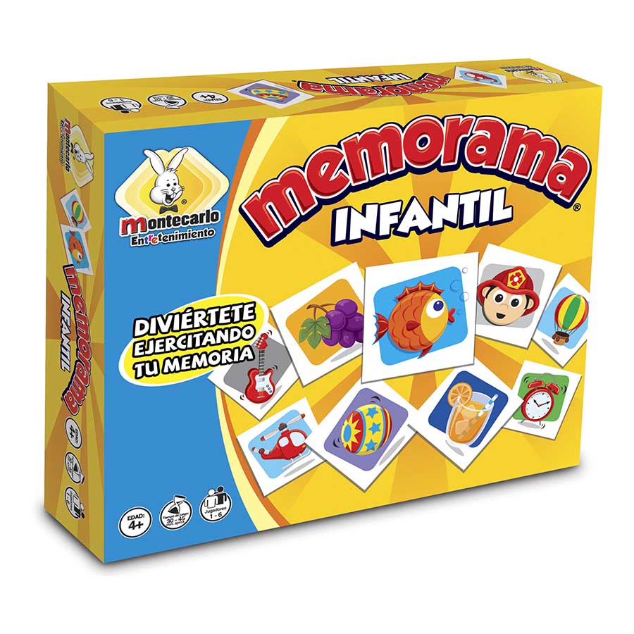 Memorama Infantil Novedades montecarlo memoria 