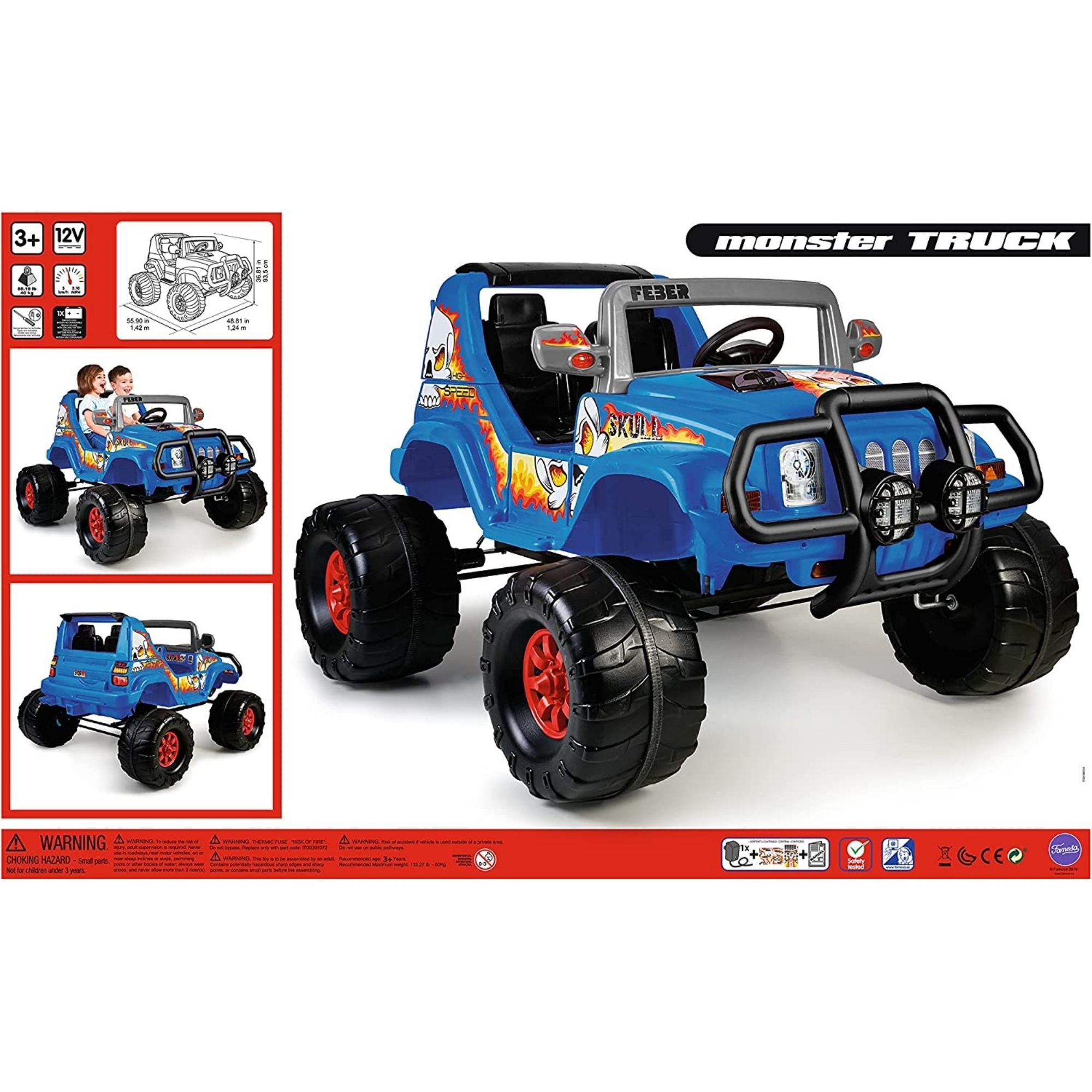 Montable best sale monster truck