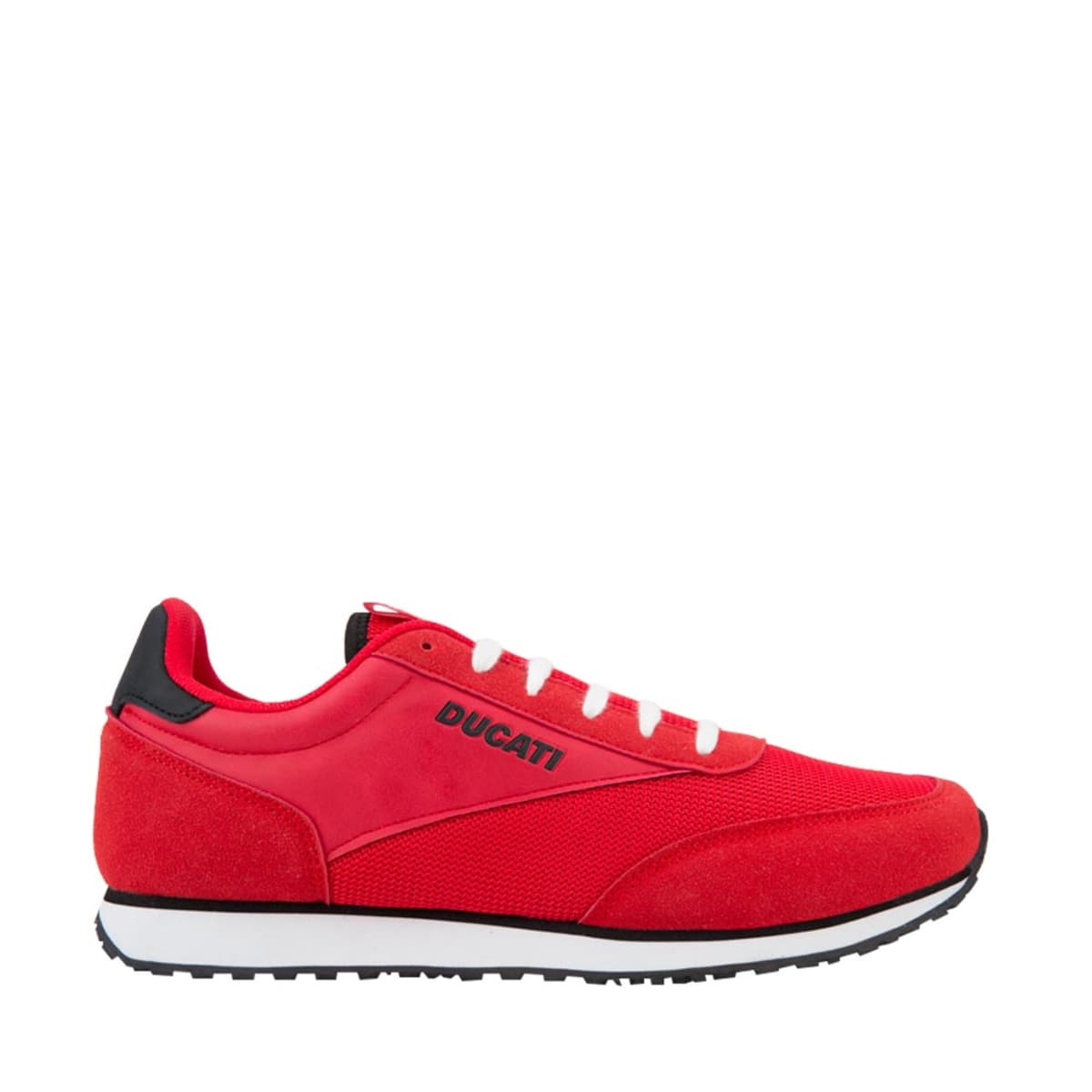 Tenis casual urbano de hombre, marca Ducati, color rojo, mod. 1025354