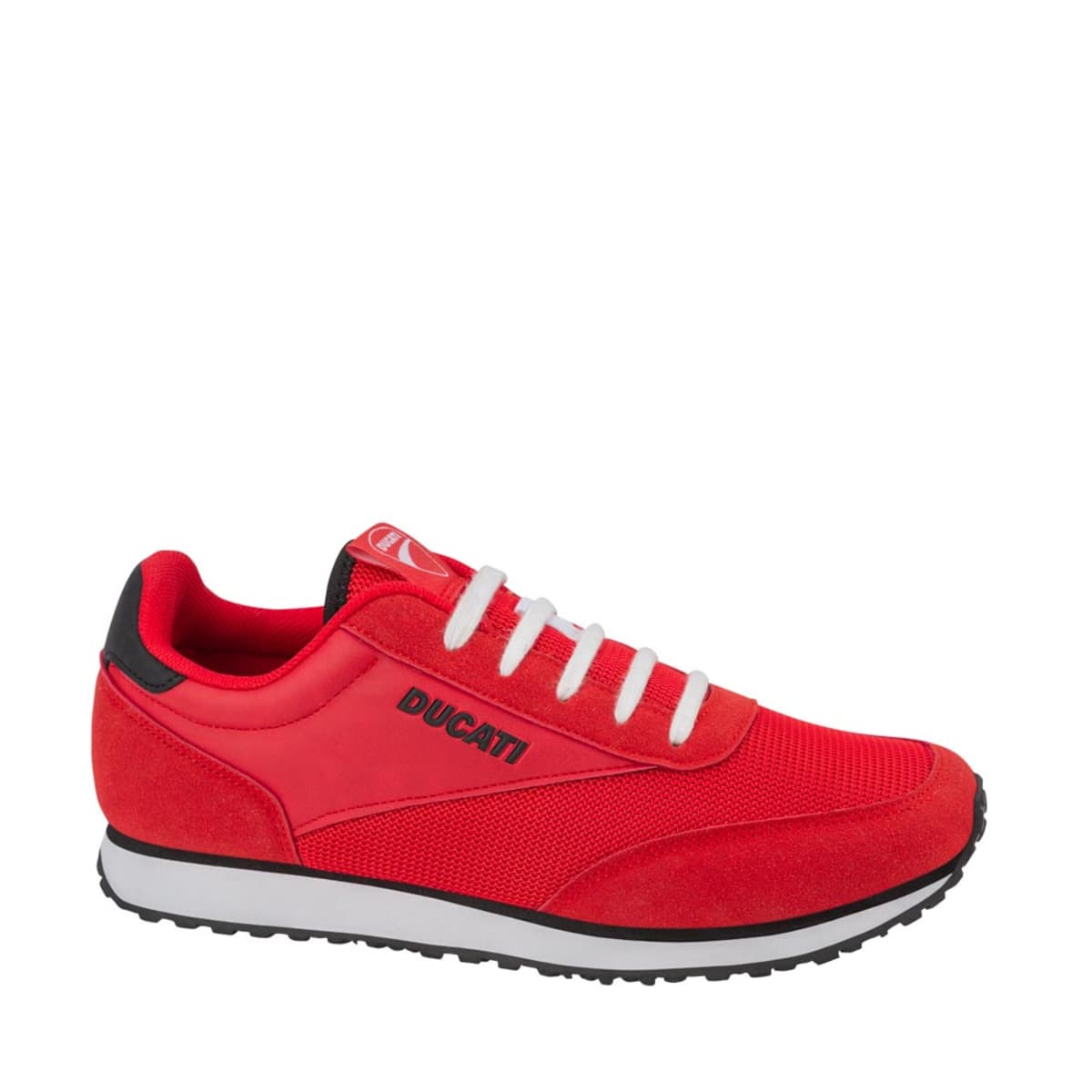Tenis casual urbano de hombre, marca Ducati, color rojo, mod. 1025354