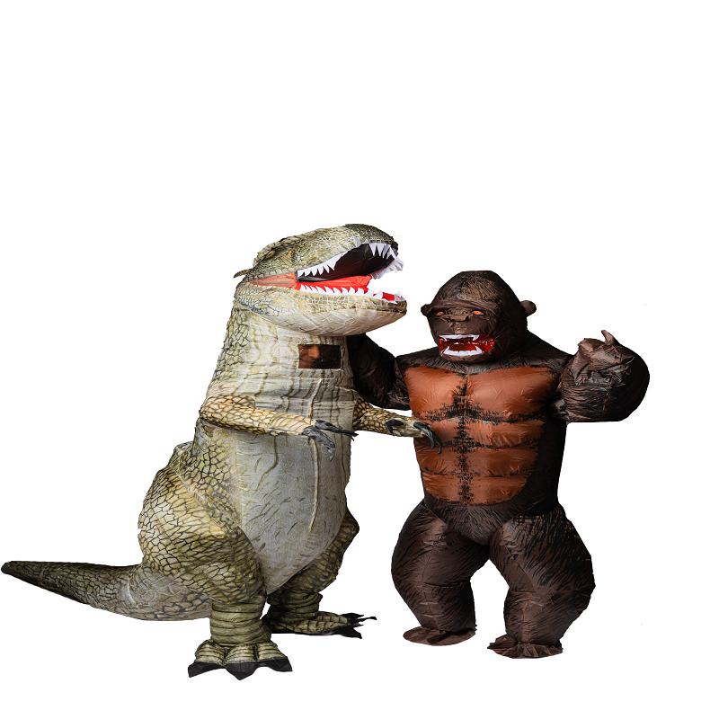 Disfraz Inflable Premium Gorila Kong toda ocasión Adulto Unitalla 12+años