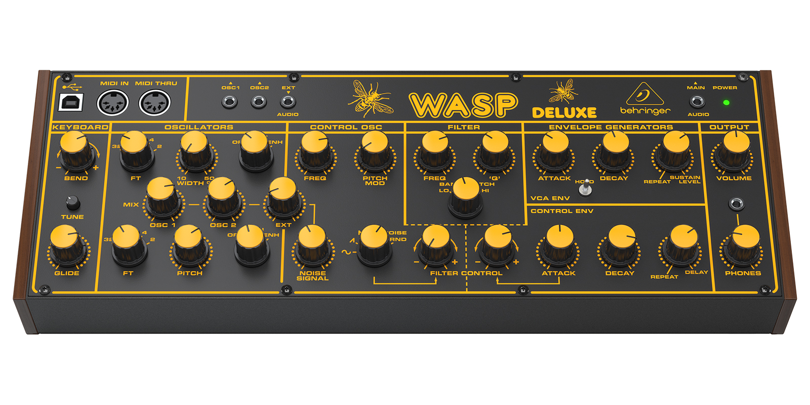 Sintetizador Behringer Modelo WASP DELUXE