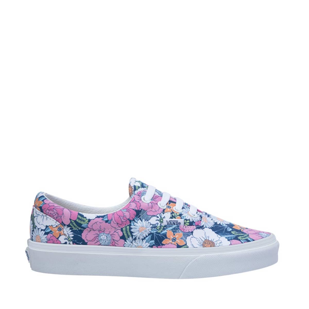 Zapatos tipo vans outlet floreados rosados