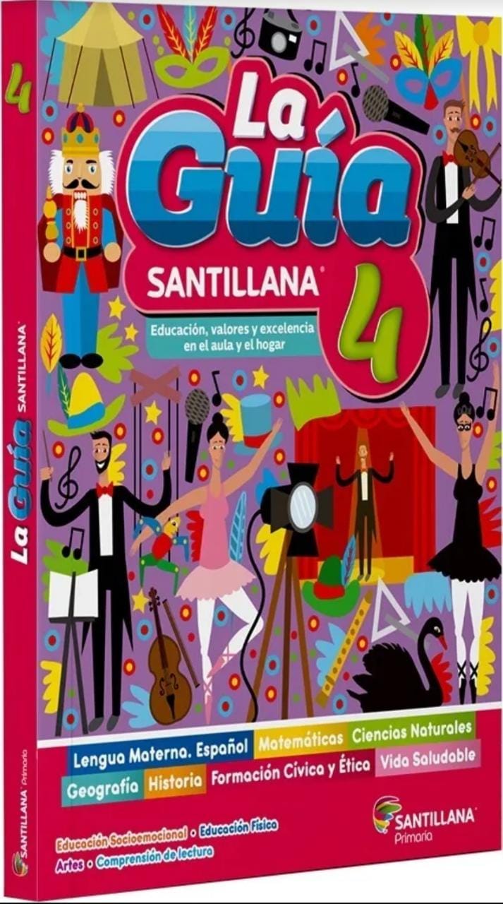 Libro La Guía Santillana 4 + Matemáticas 4 (actualiza 22-23)