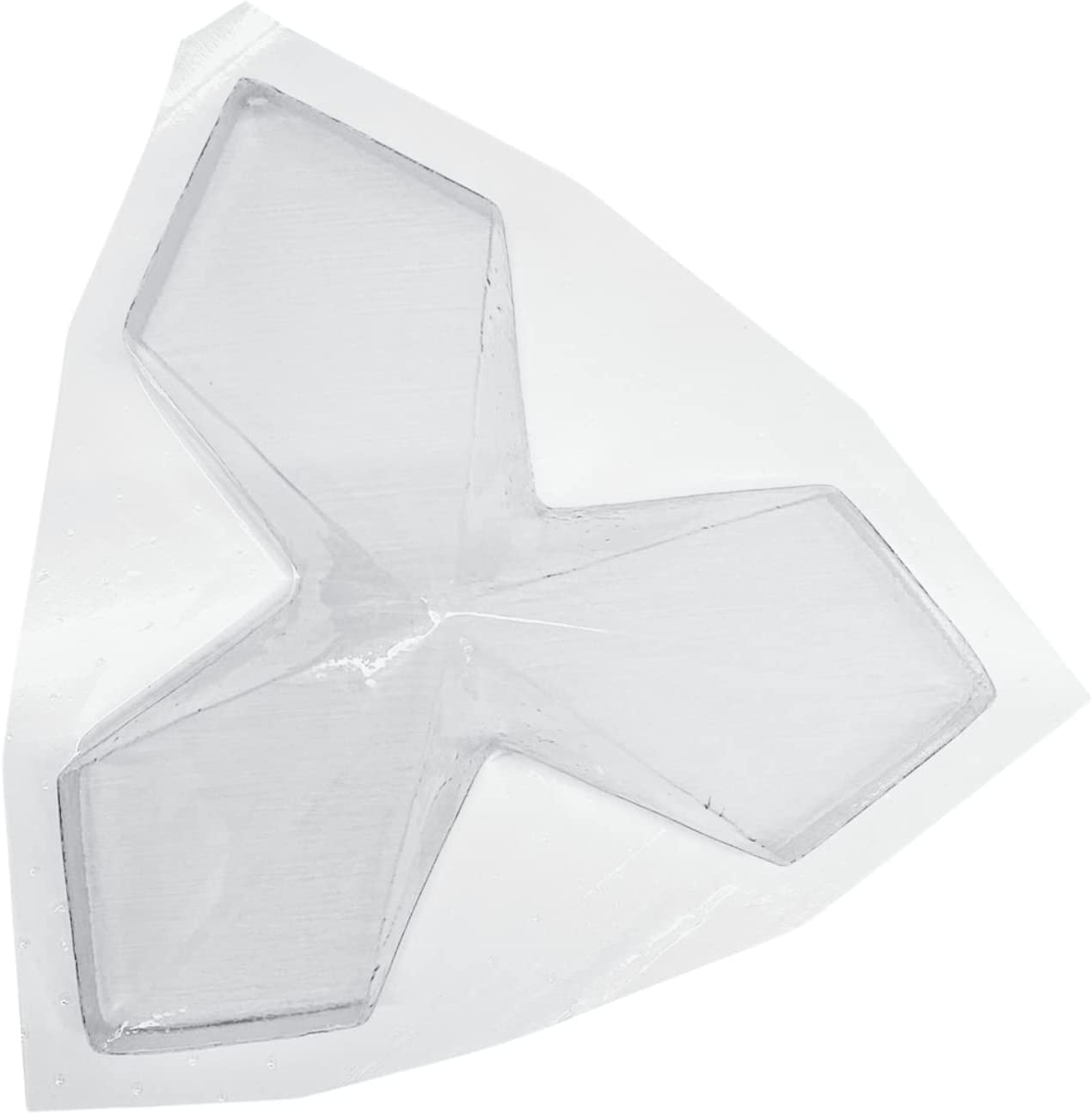 Kit 6 Moldes de PET para Remodelación Panel Decorativo 3D Aspas Vaciado de Yeso, Resina, Hormigón o Cemento