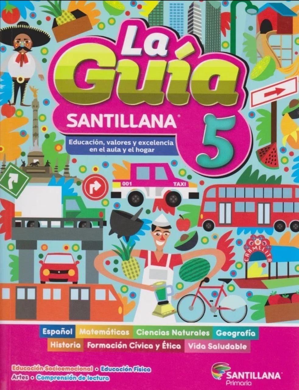LIBRO LA GUÍA SANTILLANA 5 + MATEMÁTICAS 5 (ACTUALIZA 22-23)