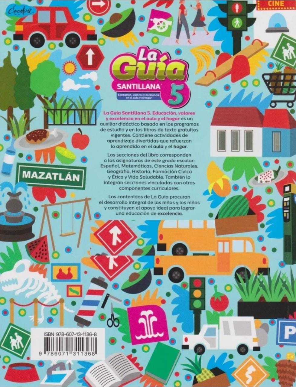 LIBRO LA GUÍA SANTILLANA 5 + MATEMÁTICAS 5 (ACTUALIZA 22-23)