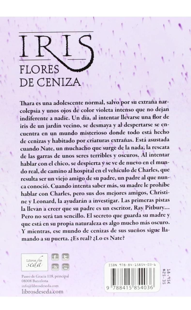 IRIS FLORES DE CENIZA. MAURIZIO TEMPORIN