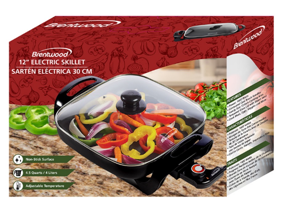 Sarten Electrico Brentwood de 12'