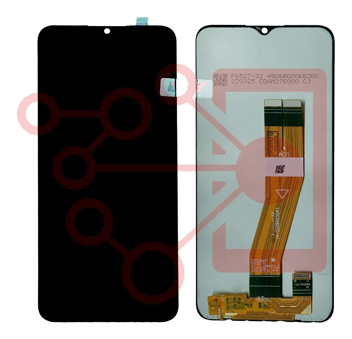 Display Pantalla Touch Para Samsung A03 Negro Calidad Original