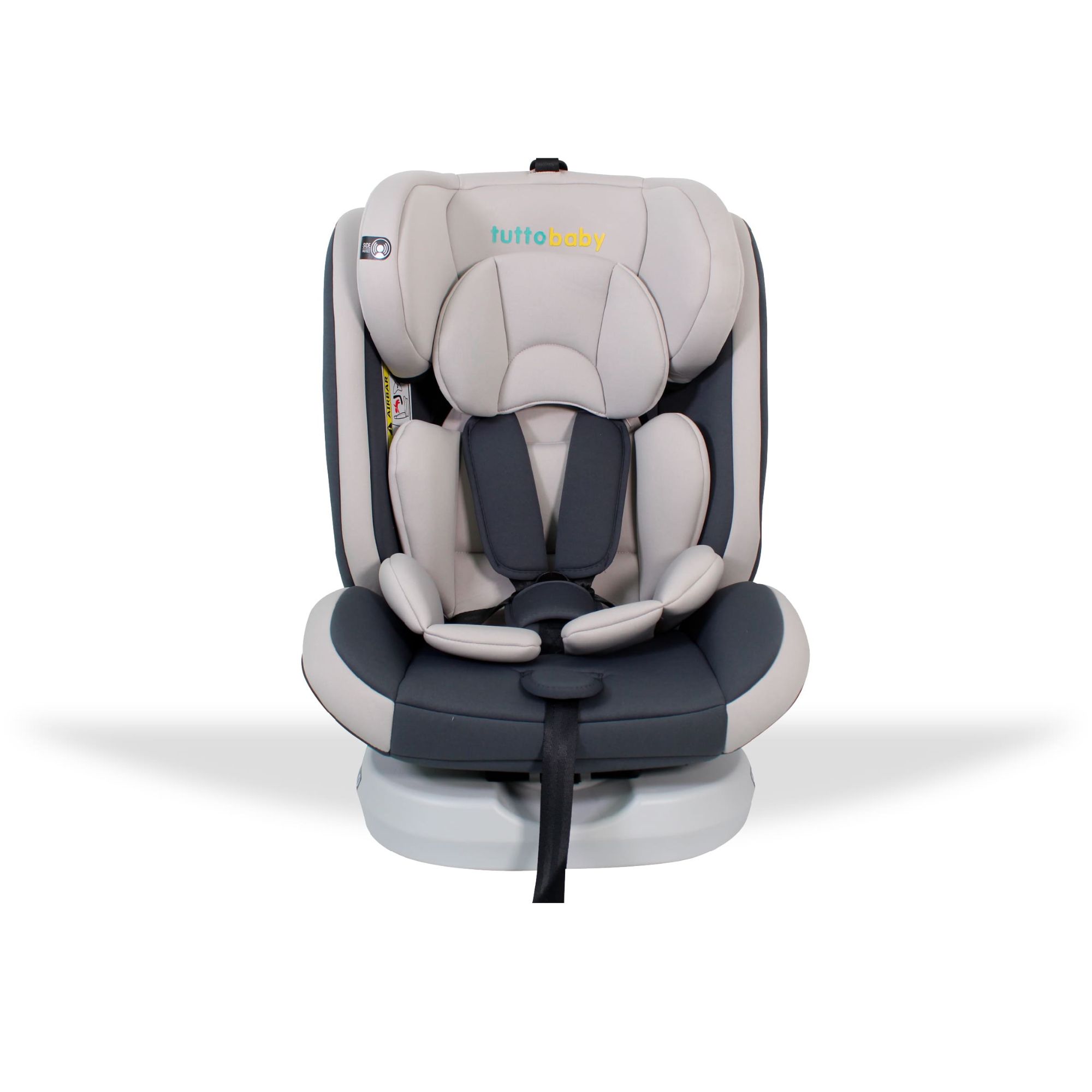 Autoasiento Para Bebé y Niño Tutto Baby Gris
