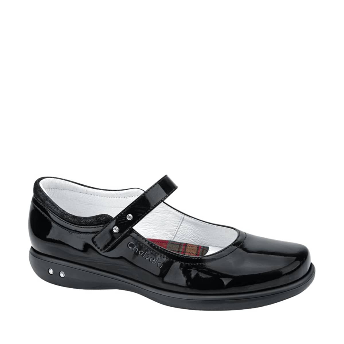 Zapato Escolar Choclo Chabelo color Negro para Niña C23a 1053336