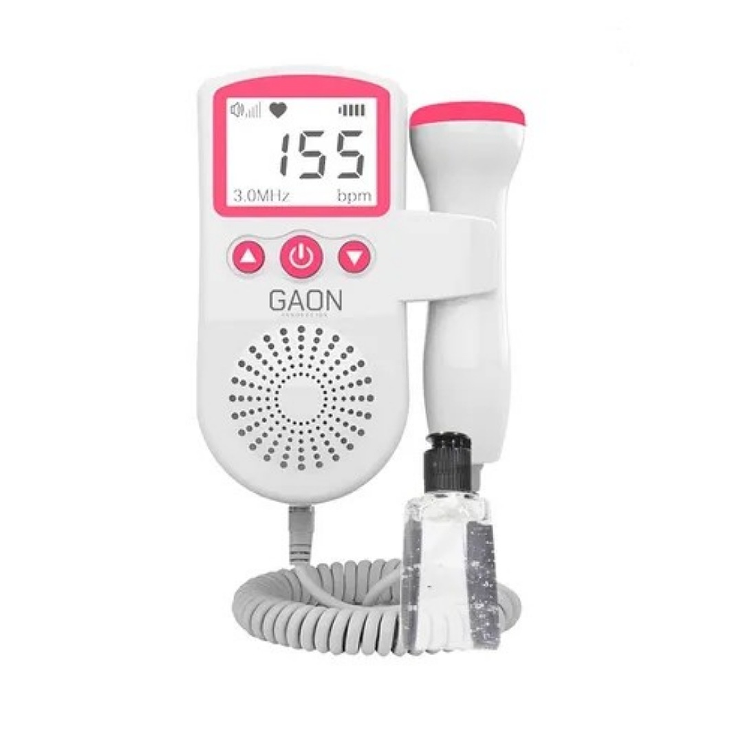Ultrasonido Portatil Doppler Fetal Oye Latidos De Tu Bebe