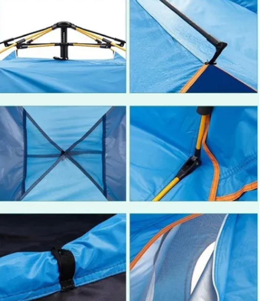 Casa de acampar para 6 Personas Automatica.