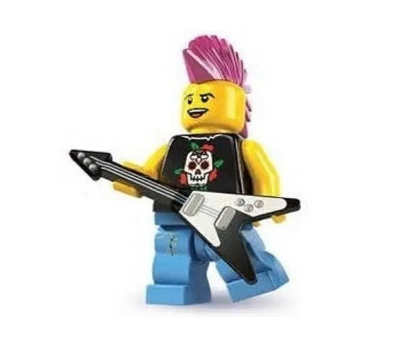 Lego 8804 Minifigure Serie 4 Rockero