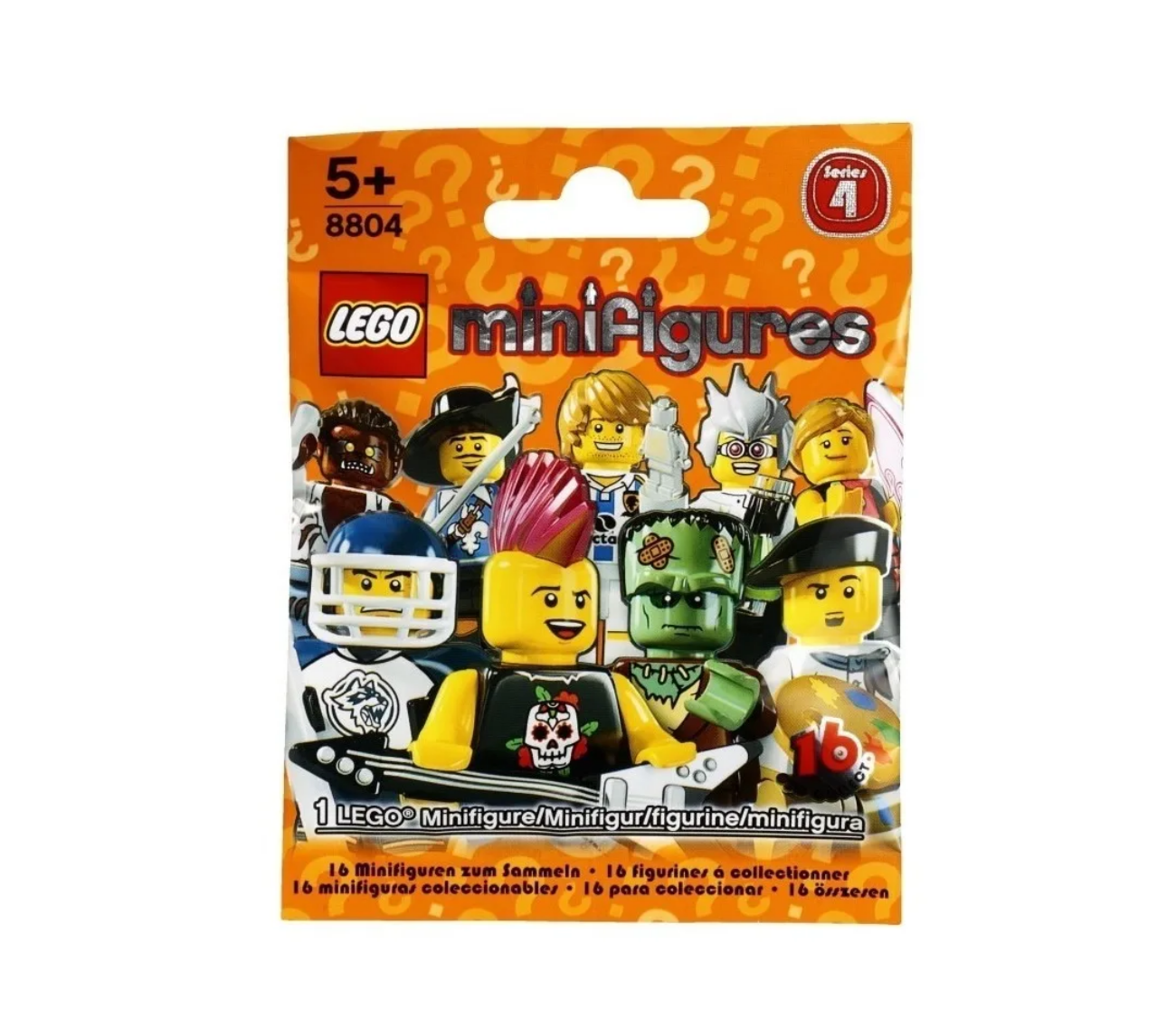 Lego 8804 Minifigure Serie 4 Rockero