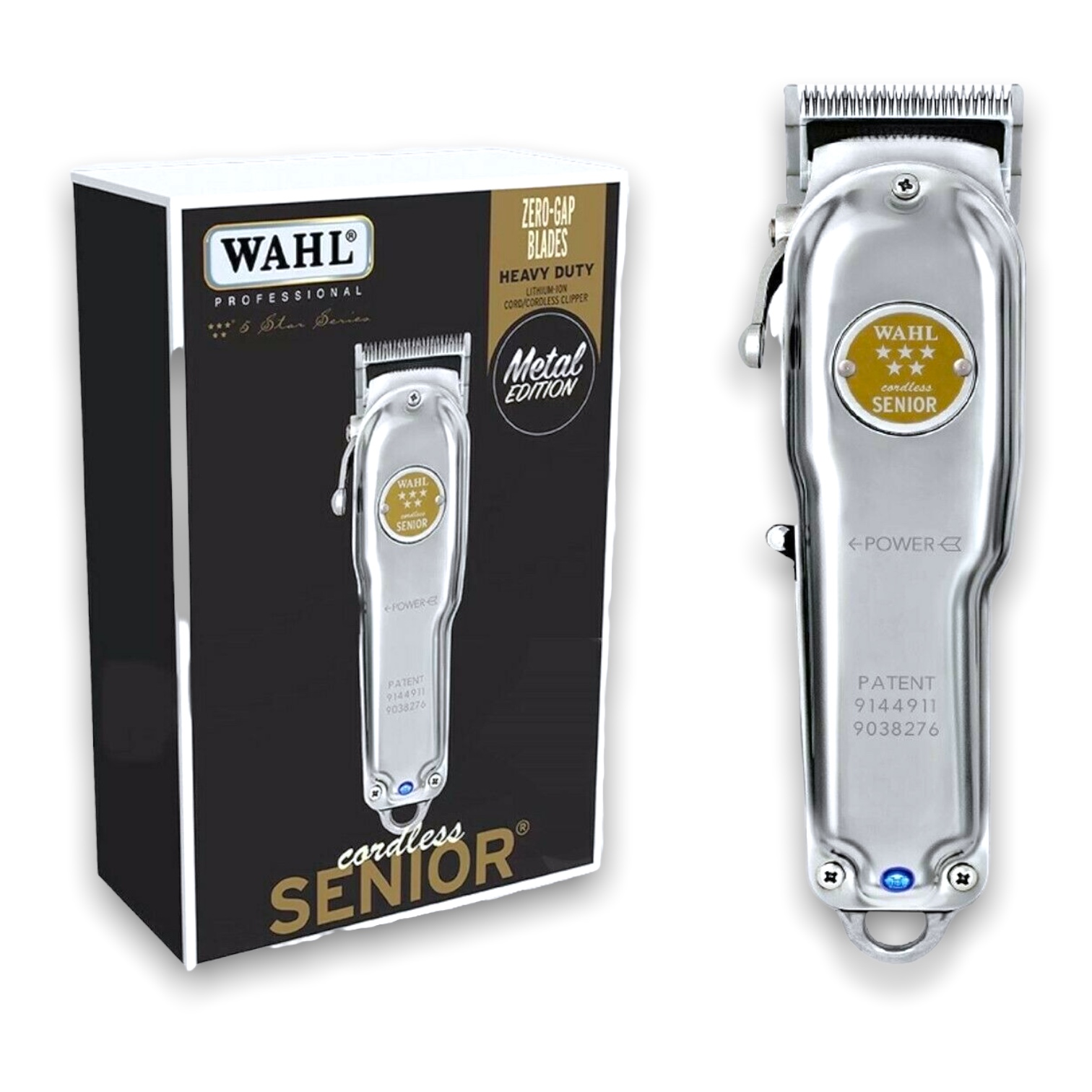 Recortadora Cabello Inalámbrica Senior Cordless Edición Metálica Wahl.