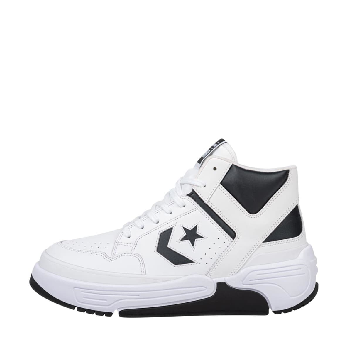 Tenis deportivo de basketball marca Converse para hombre, de bota, color blanco, mod. 1041471
