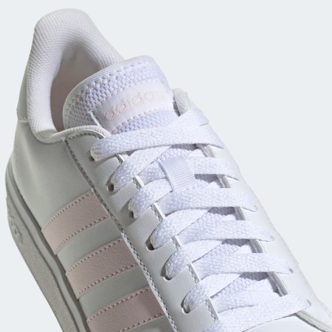 TENIS CASUAL GRAND COURT BASE 2.0 BLANCO-ROSA/DAMA GW9260