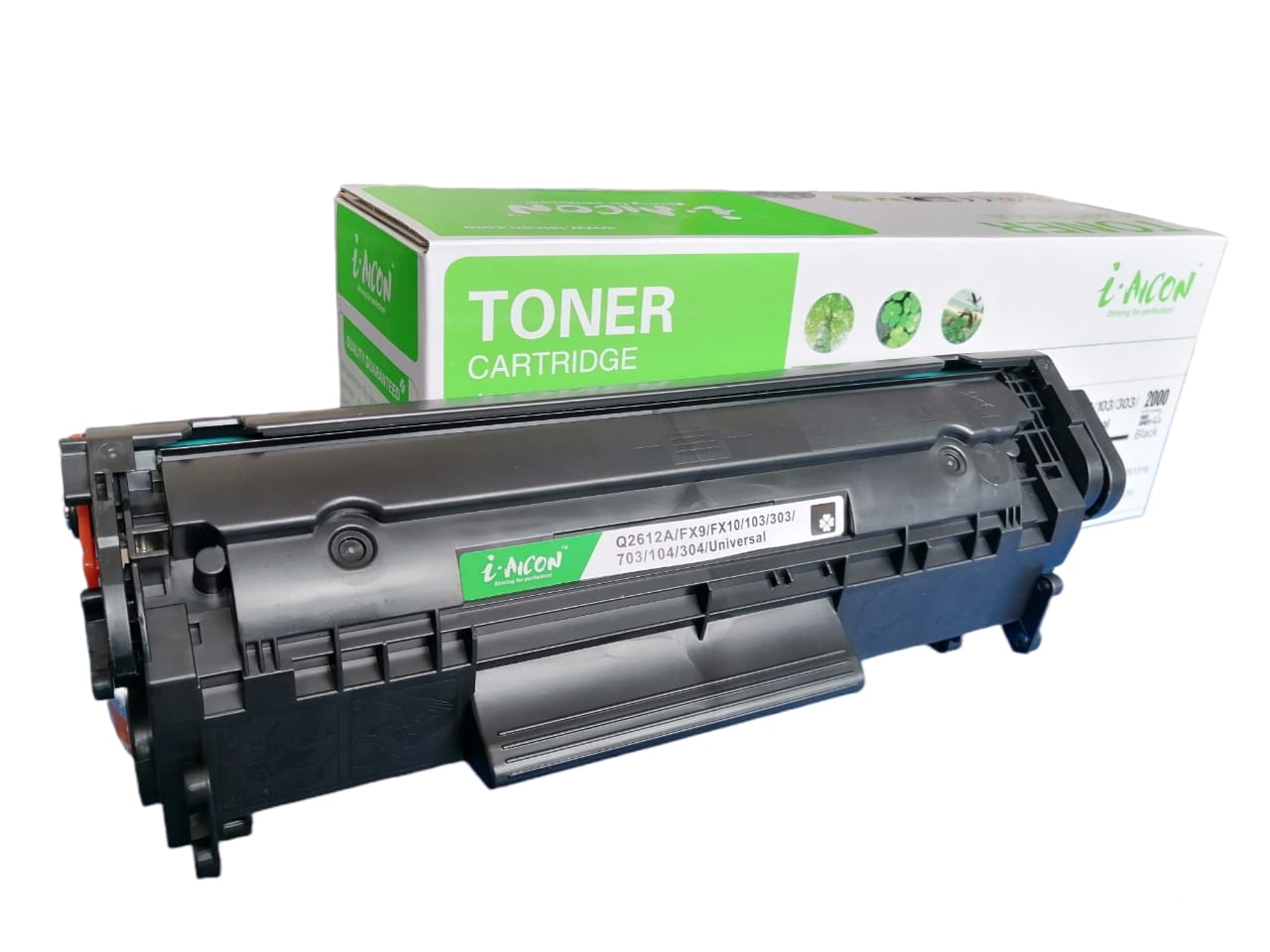 Cartucho tóner Q2612 A (12 A) compatible genérico nuevo, para uso en HP 1010, 1020, 1012, 1015, 1022, 3015, 3020, 3030, M1005MFP, M1319MFP.