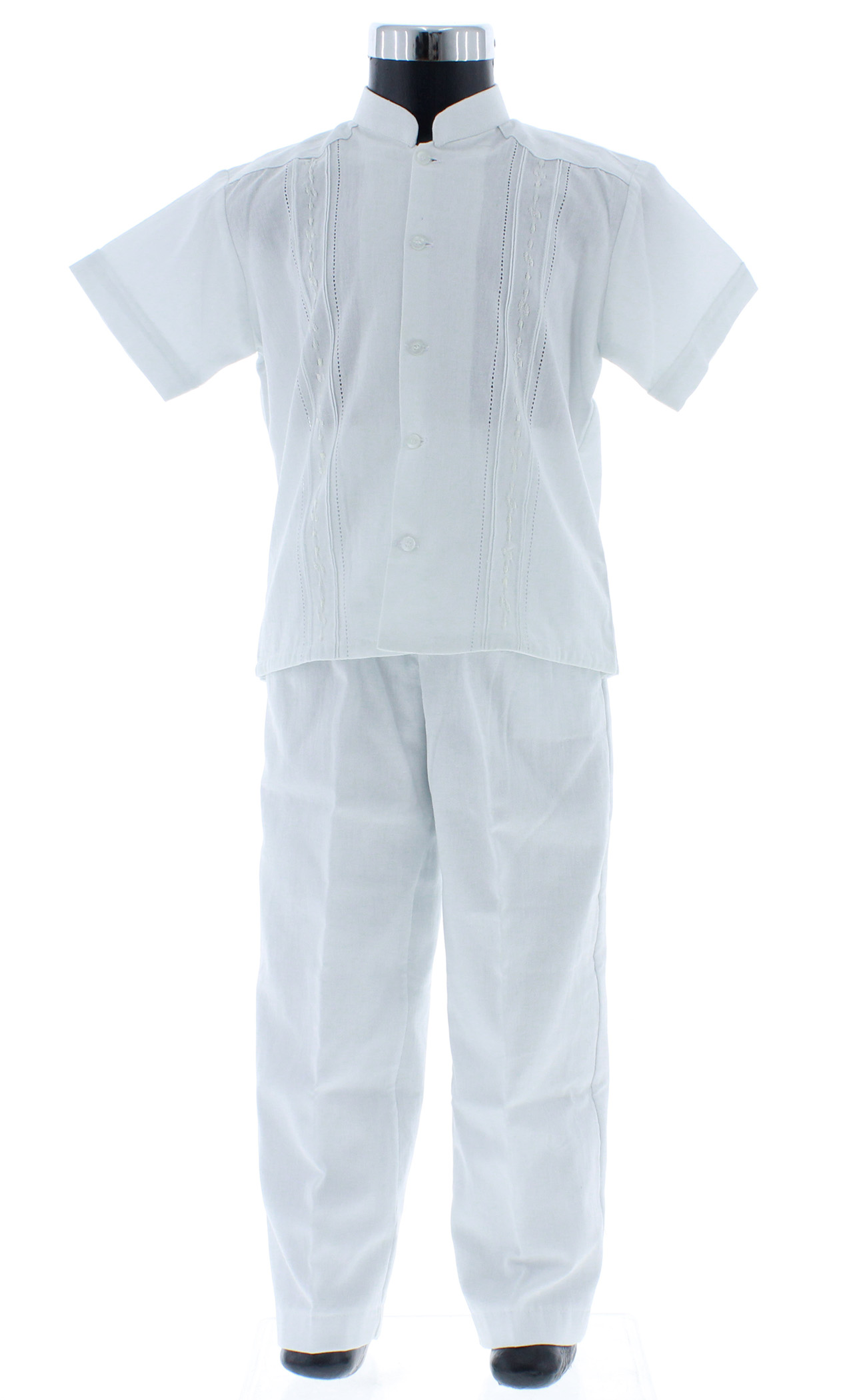 Conjunto De Guayabera Y Pantalon Guayabera Y Pantalon Beige