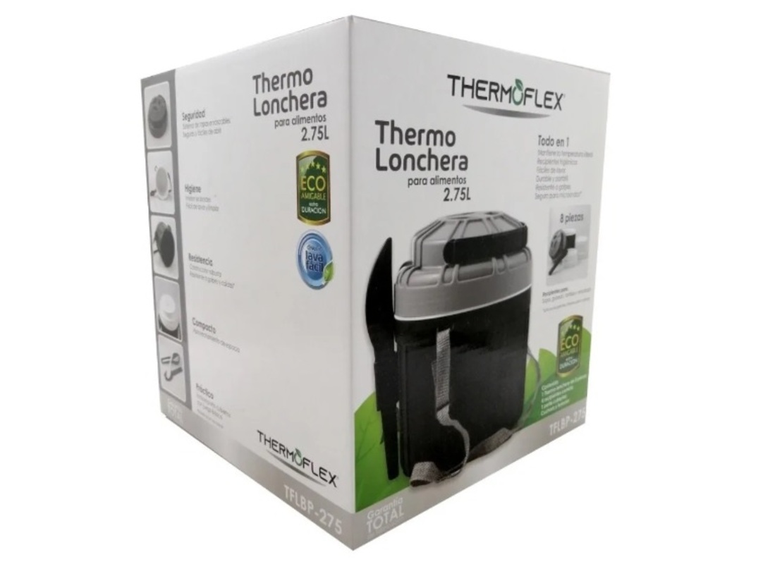 Lonchera Térmica Para Almuerzo Thermoflex / 2.75 Litros / Ng