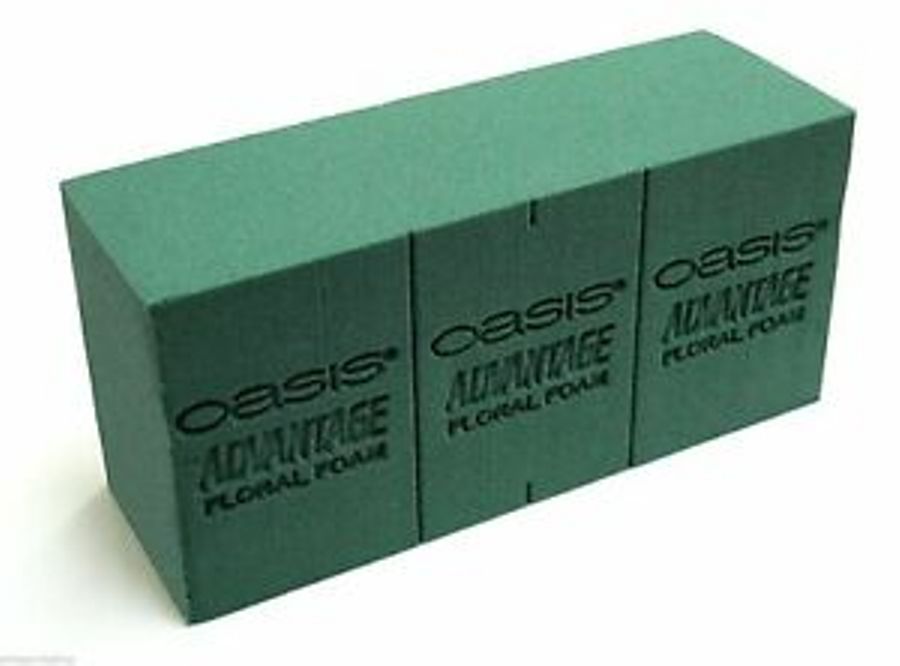 Oasis Espuma Floral Verde Paquete 5 Piezas Decora Hogar