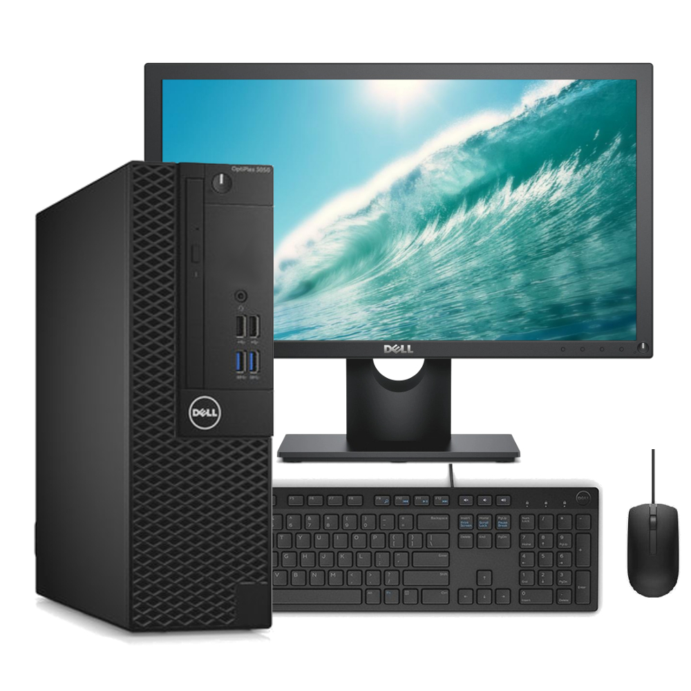 Pc Cpu Dell Optiplex Core i5 7Ma Gen 16gb Ram Ssd 960gb Led19.5 Reacondicionado Grado "A" 