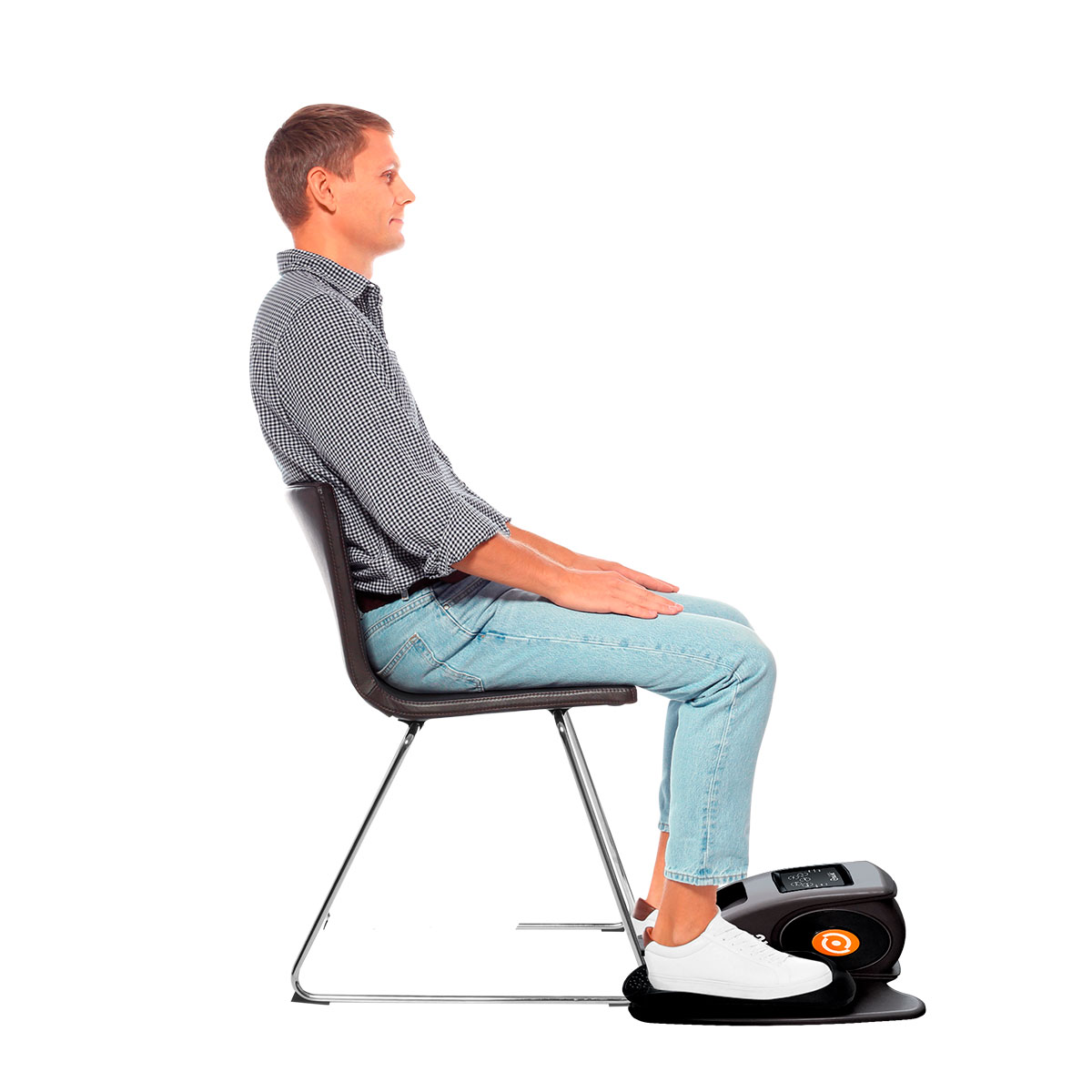 Elíptica Ejercitador para piernas portátil Sit Fit con Sistema de tecnología de movimiento silencioso