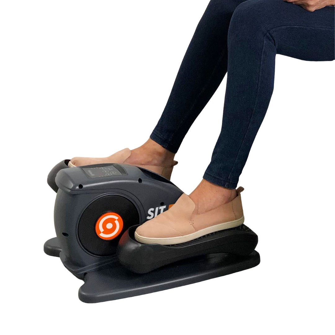 Elíptica Ejercitador para piernas portátil Sit Fit con Sistema de tecnología de movimiento silencioso