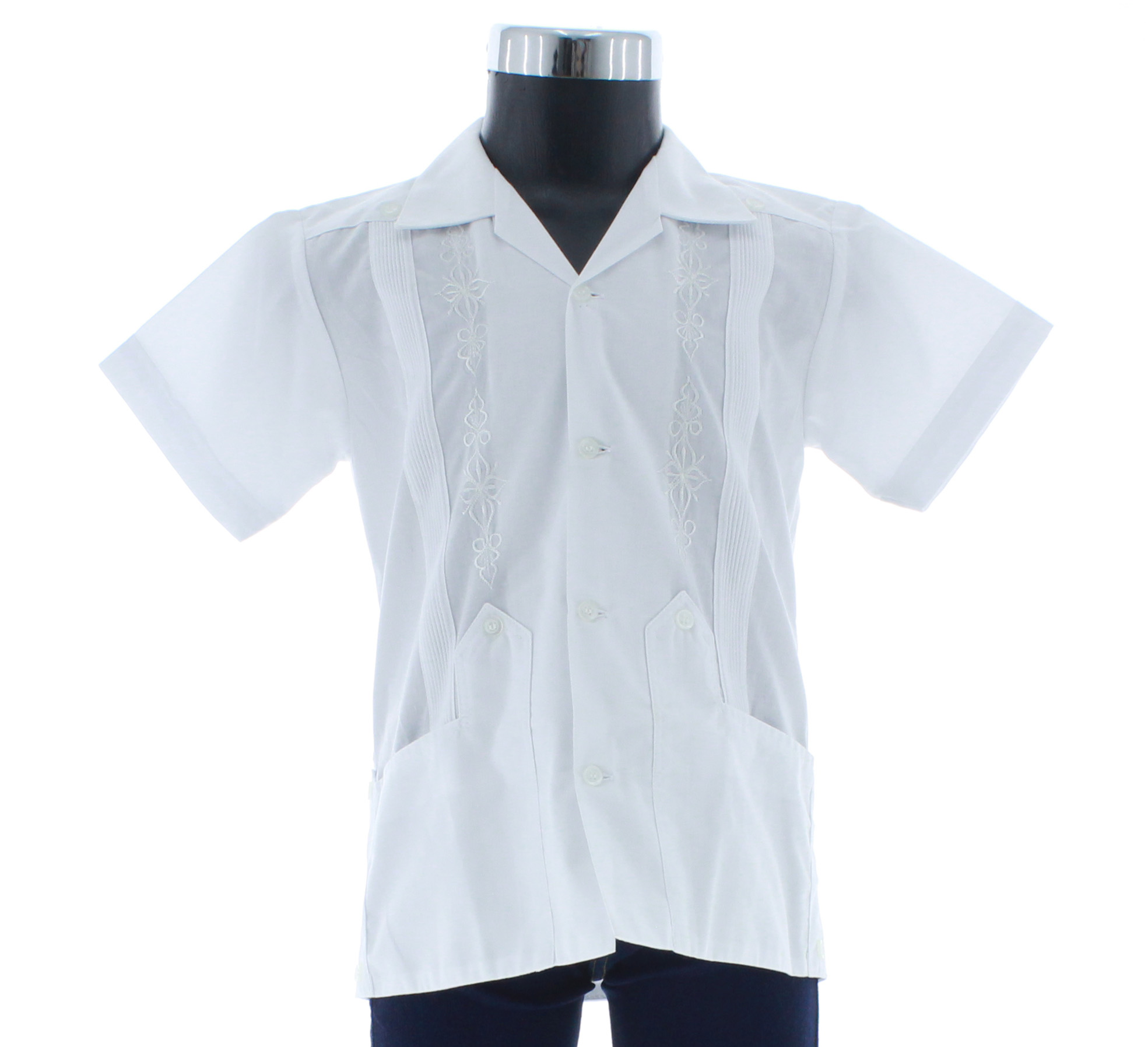 Guayabera Bordada para Niño 2977 1 a 16 Años.