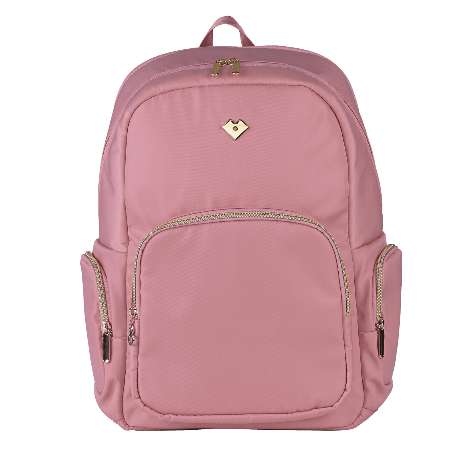 LuckyLy Mochila para Laptop Mujer hasta 15.6 Pulgadas, Moderna con Múltiples Compartimentos, Modelo Zelda, Rosa