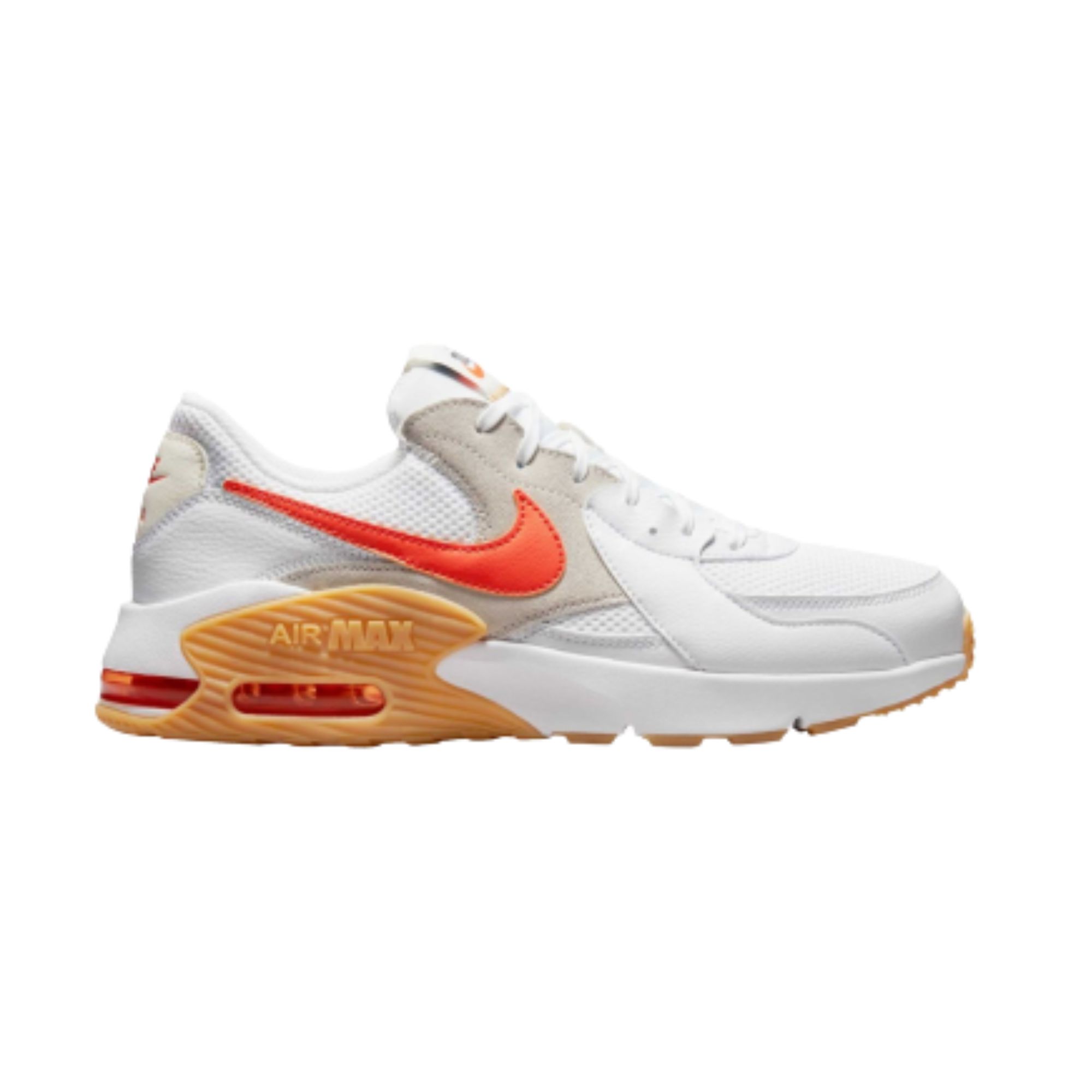 Tenis Nike Air Max Excee Blanco Naranja Hombre Originales DJ2000100