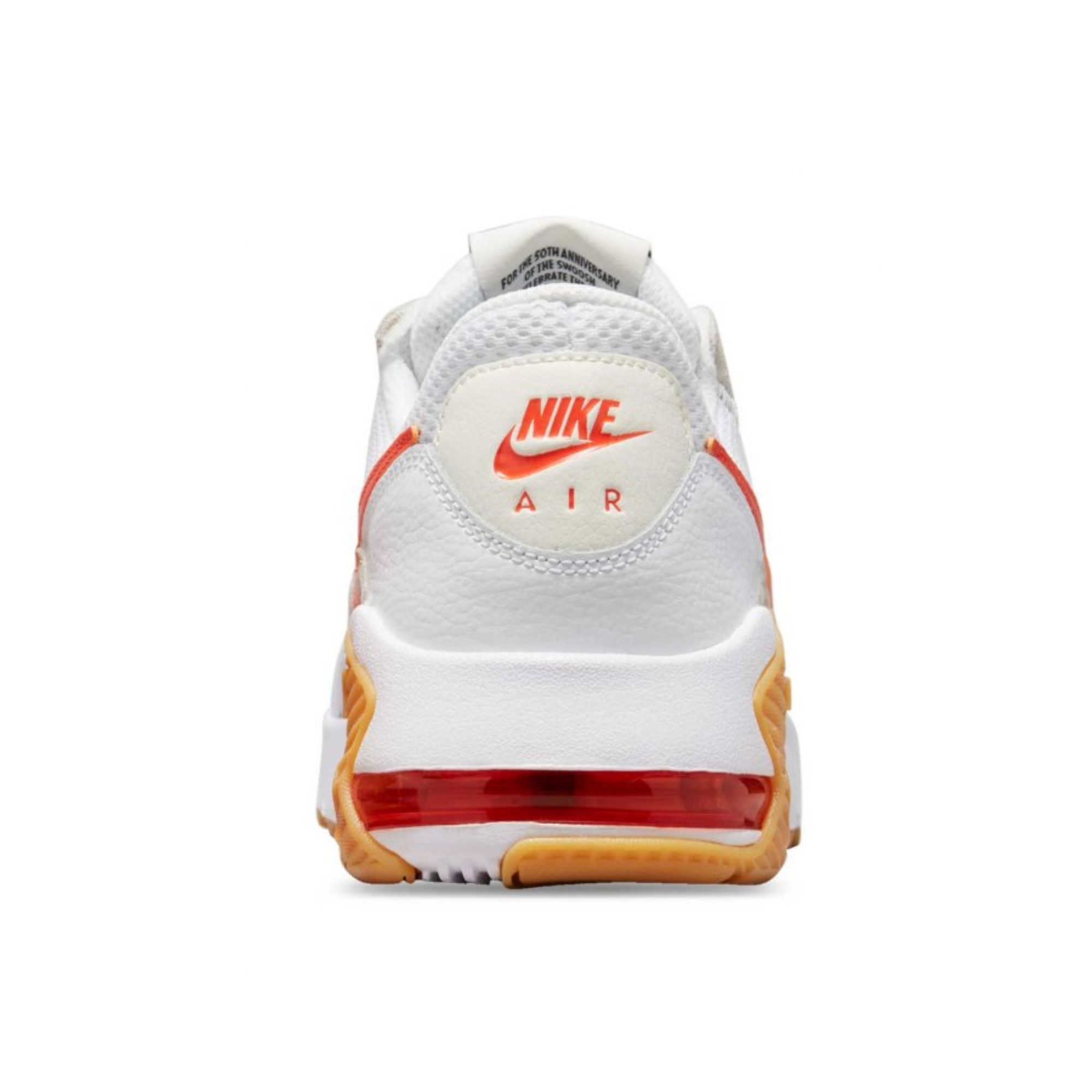 Tenis Nike Air Max Excee Blanco Naranja Hombre Originales DJ2000100