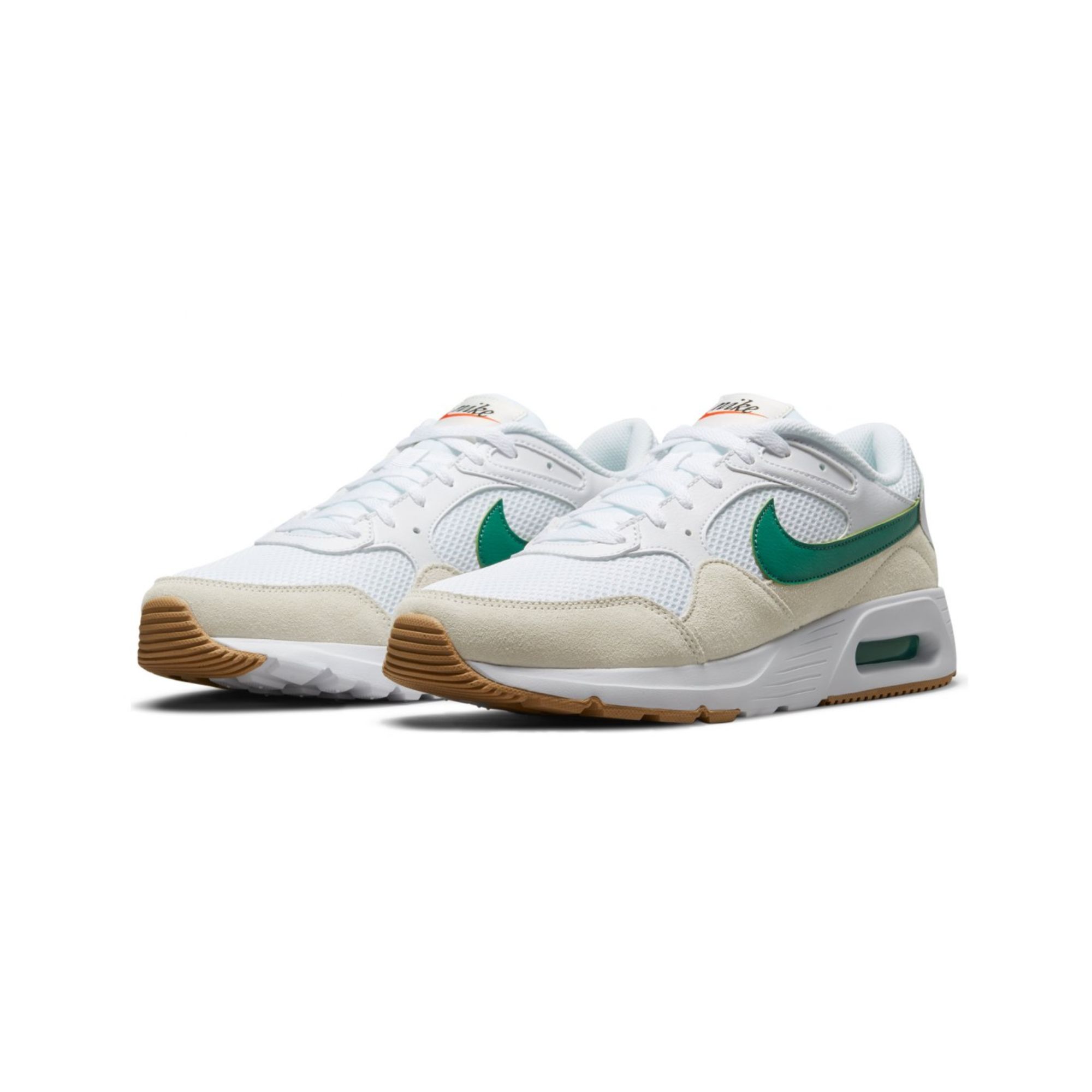 Tenis Nike Air Max SC S50 Blanco con Verde Hombre Originales DJ1997100