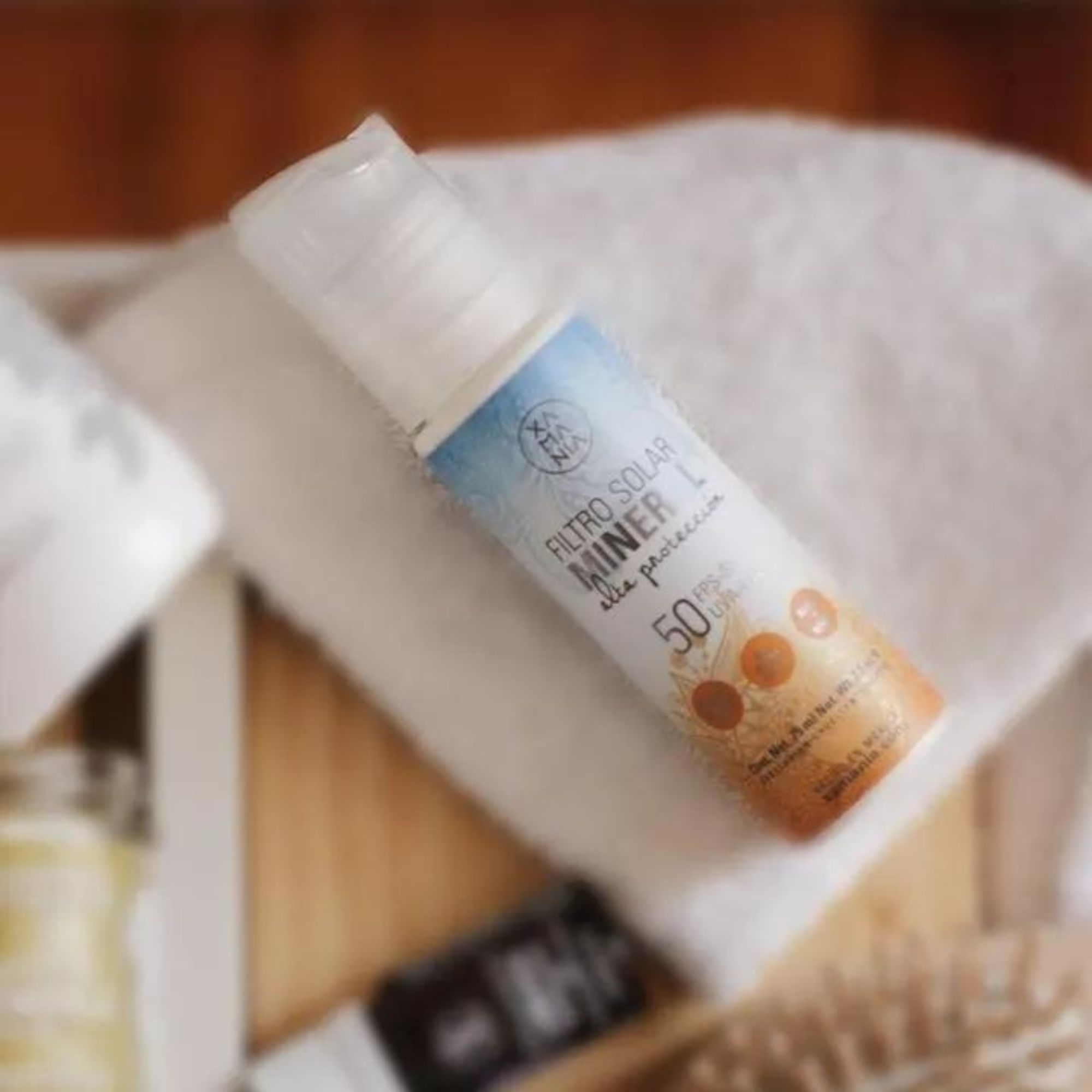 Filtro Solar Mineral 50 Fps-spf 75ml Xamania Biodegradable