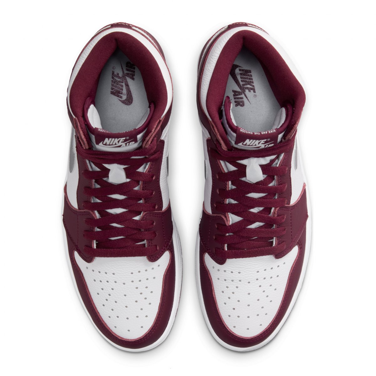 TENIS NIKE AIR JORDAN 1 RETRO HIGH OG BORDEAUX (COD 555088611)