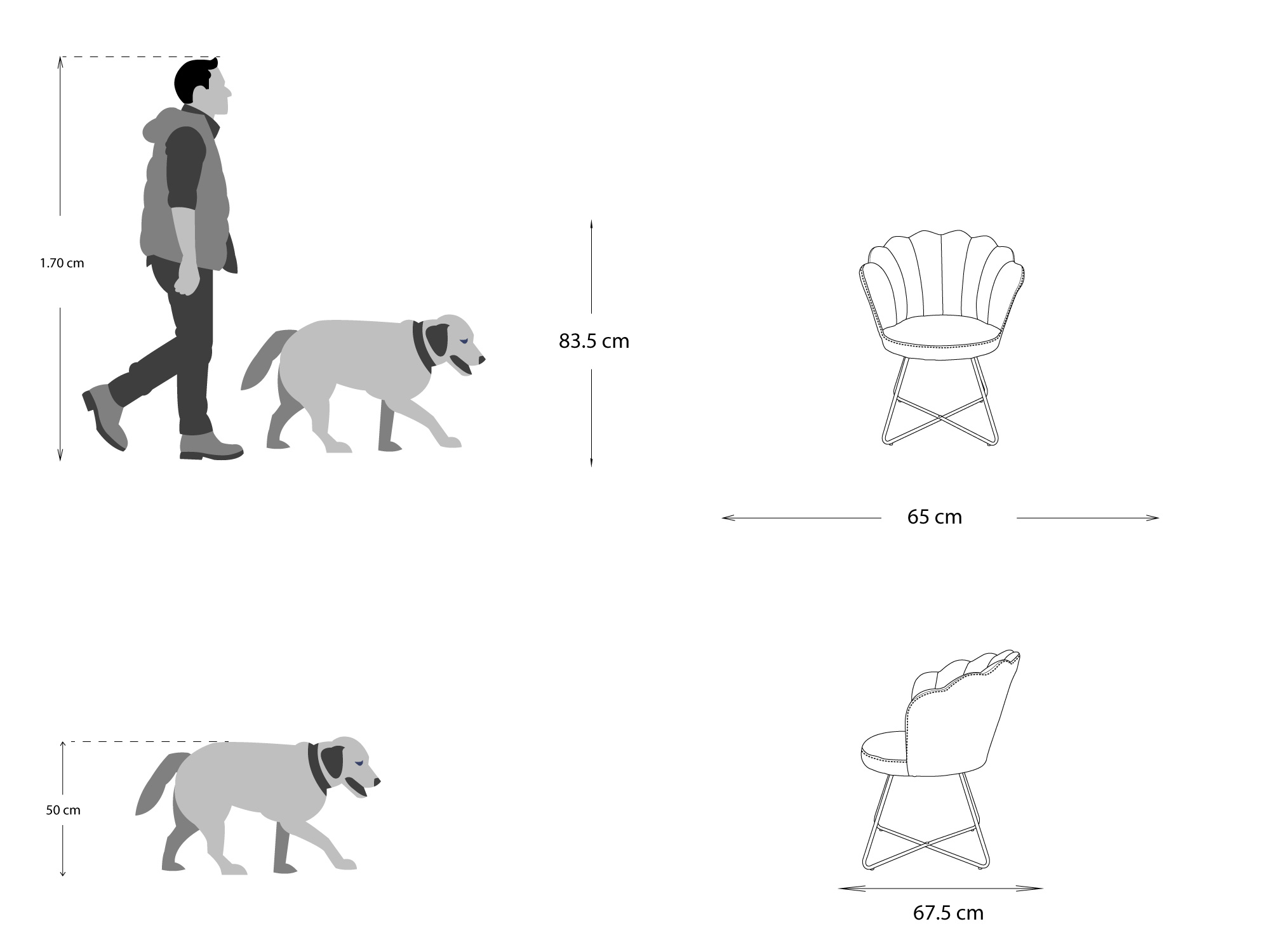 Sillón Individual Paloma de Tela color Menta